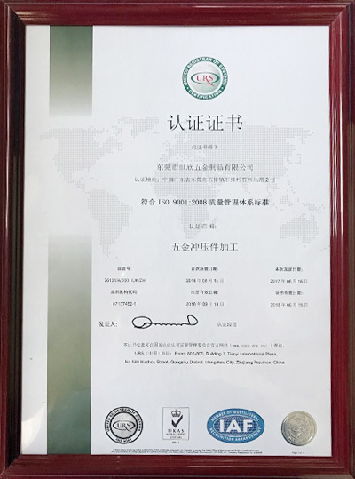 ISO9001:2008認(rèn)證書(shū)(中文版) ISO9001:2008認(rèn)證書(shū)(中文版)